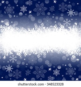 new year background with snowflake