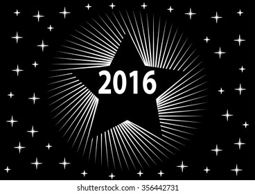 New Year Background. Vector