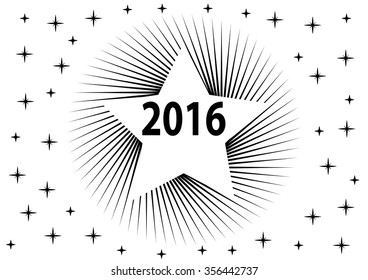 New Year Background. Vector