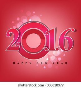 New year background, vector illustration