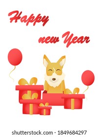 New year background and vector picture
