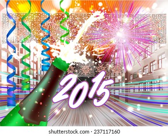 New Year background for your message
