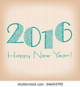 New Year banner background