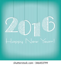 New Year banner background