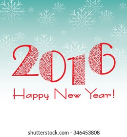 New Year banner background