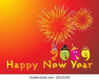 new year banner, design