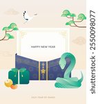 New year of Blue snake