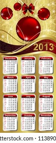 New Year Calendar 2013