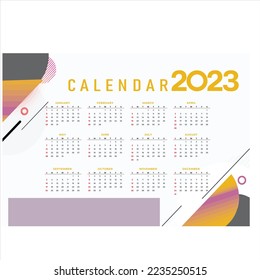 Neujahr Kalender 2023 12 Monat  