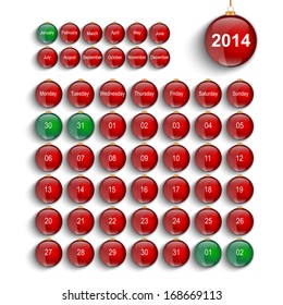 New year calendar