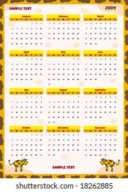 the new year calendar