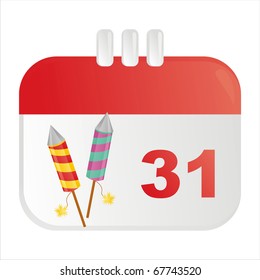 new year calendar icon