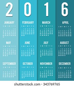 New year calendar schedule graphic design, vector illustration eps 10