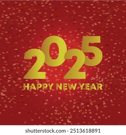 new year with calligraphic text Vector illustration template.greeting cards.
