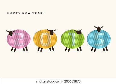 New year card 2015