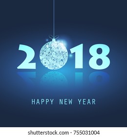 Tarjeta de Año Nuevo - 2018