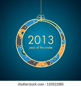 New Year card