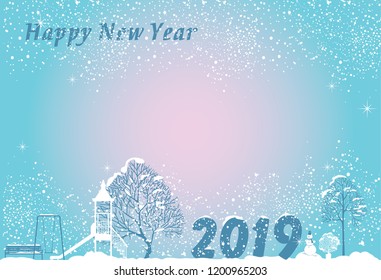 New Year card