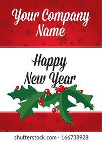 New Year card