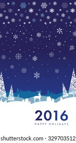 New Year card