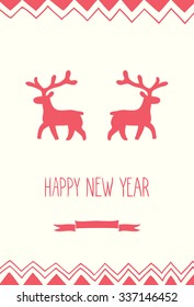 New Year card