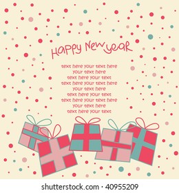 New year card
