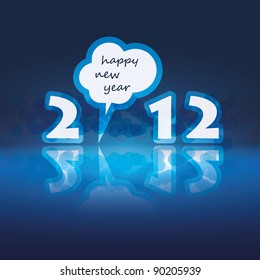 Neujahrskarte