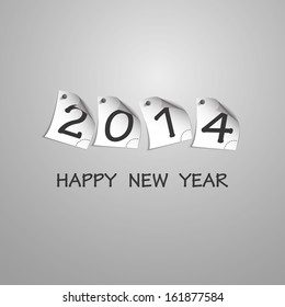 New Year Card Background - 2014