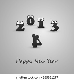 New Year Card Background - 2014