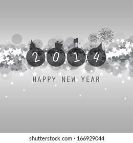 New Year Card Background - 2014