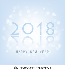 New Year Card Background - 2018