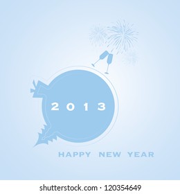 New Year Card Background