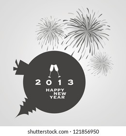 New Year Card Background