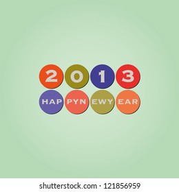 New Year Card Background