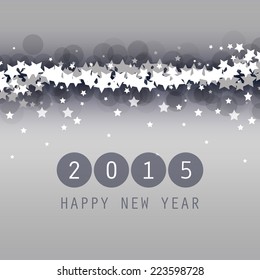 New Year Card, Cover or Background Template - 2015