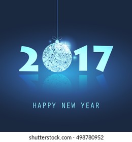  Diseño de tarjetas de Año Nuevo - 2017