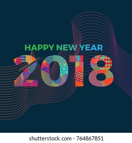 New Year Card, Design Poster, party Poster