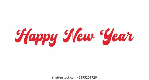 new year card, new year font, can be used new year greeting