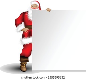 new year card.Santa Claus, New Year, rtvector
