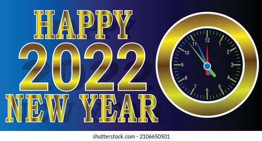 New Year Celebration 2022 Banner Design