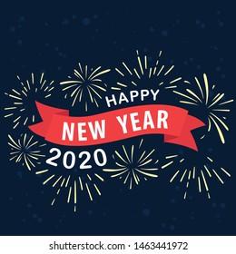 new year celebration background vector