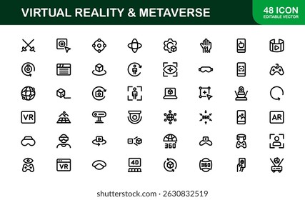 New Year and Celebration Icon Set Featuring Fireworks, Party, Festive Decor, Countdown, and Holiday Symbols in a Modern, Vector-Based Design