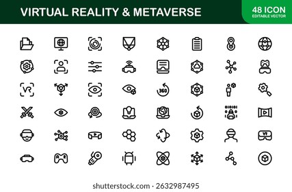 New Year and Celebration Icon Set Featuring Fireworks, Party, Festive Decor, Countdown, and Holiday Symbols in a Modern, Vector-Based Design