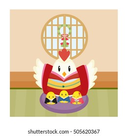 New Year Chicken and Chicks