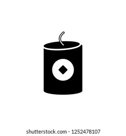 New year, China, firework icon can be used for web, logo, mobile app, UI, UX