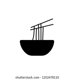 New year, China, noodles icon can be used for web, logo, mobile app, UI, UX