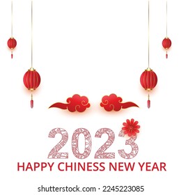 new year chinese 2023 vector
