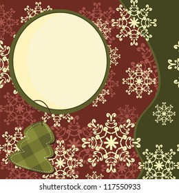 New Year and Christmas background
