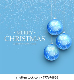New year and christmas background
