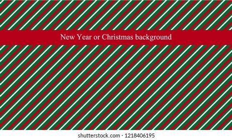 New Year or Christmas background. Abstract and geometric pattern for design.